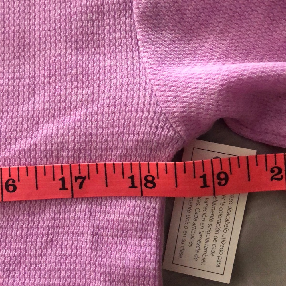 NWT Purple Thermal Long Sleeve Tee in Small - Picture 8 of 8